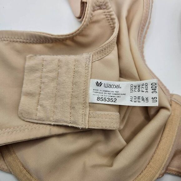 Wacoal Basic Beauty T-Shirt Bra Size 34DD - Picture 6 of 6